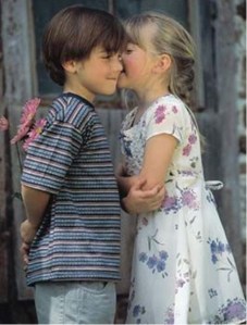 amistad de los niños