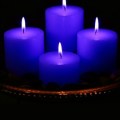 velas azul klein