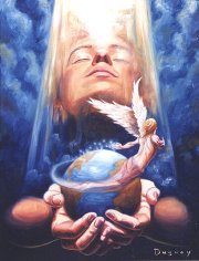 abundancia Tierra planeta manos