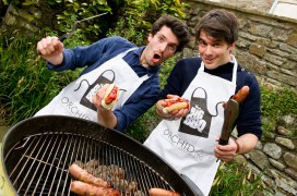 Fabulous Baker Brothers Henry and Tom Herbert add their support to The Big BBQ, a campaign by Orchid, the men's cancer charity. Credit: Professional Images