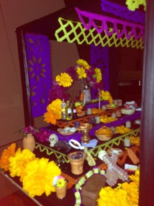 altar de muertos Mayor Enrique Julio Flores López