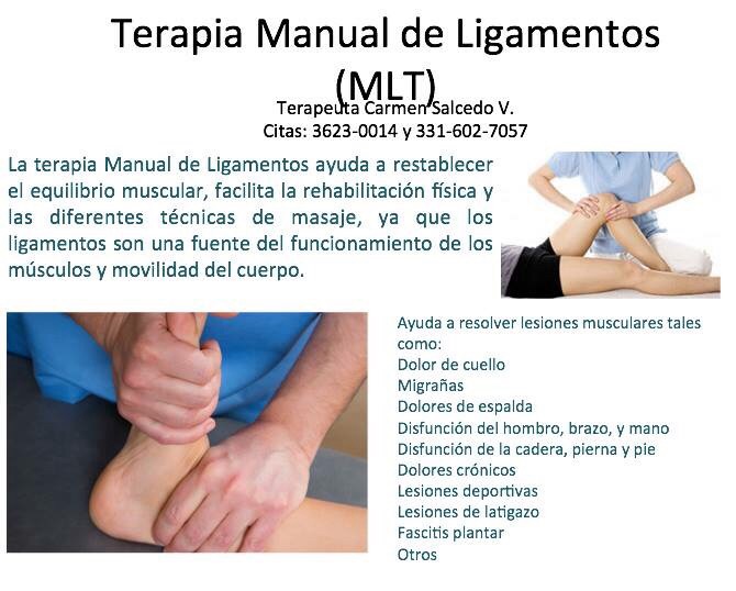 tecnica de ligamentos carmen Salcedo