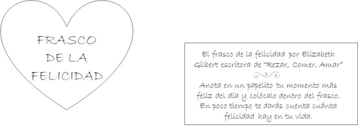 frascos de felicidad etiquetas