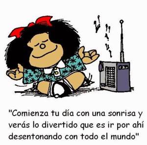 queja mafalda radio musica niña