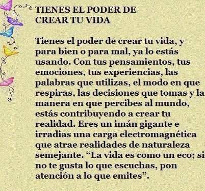 Image result for tu tienes el poder de crear